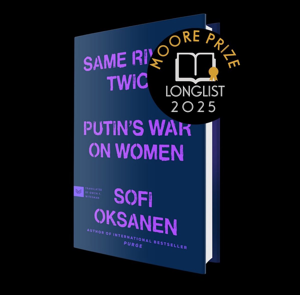 Honoured to see my book on The Moore Prize longlist! 
The prize is awarded for a work of non-fiction in English promoting human rights and dignity. #Ukraine️ #russia #womensrights 
Transl.<a href="/owenwitesman/">Owen F. Witesman 🇺🇦🇪🇪🇫🇮</a> <a href="/HarperViaBooks/">HarperVia</a>