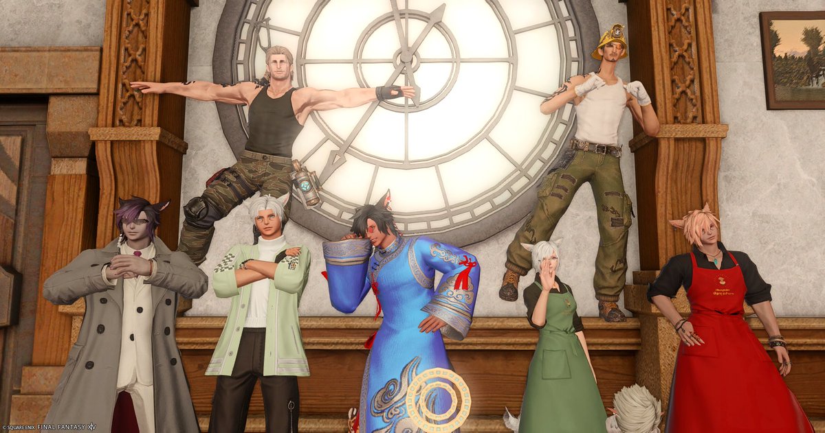 店長さん、今日もイケメンだった…
もっと通うぞぉ(   ◜ω◝ )

#FF14 #FF14フレンド募集