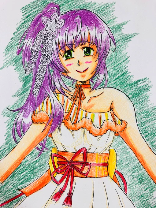過去絵ですが 梢先輩、お誕生日おめでとうございます!! #乙宗梢生誕祭2025 #乙宗梢誕生祭2025