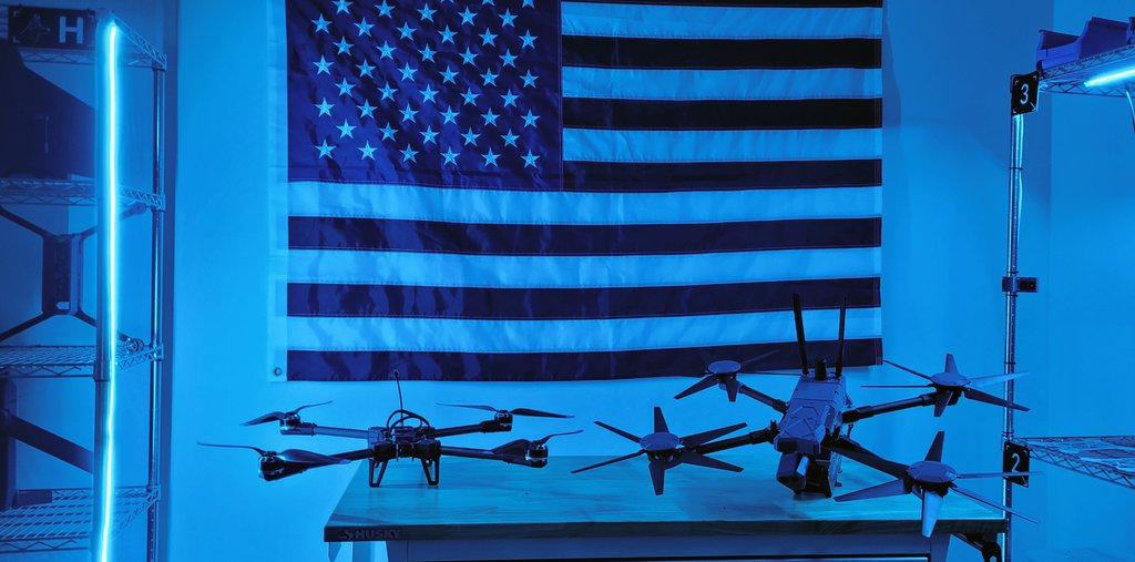 K9DefenseTech's tweet image. Today is flag day.
On the shop wall, on every drone we build, on even the internal components; Old Glory flies proudly as a persistent reminder of the principles & history we're building to maintain and grow upon.
Freedom Isn't Free 🇺🇸