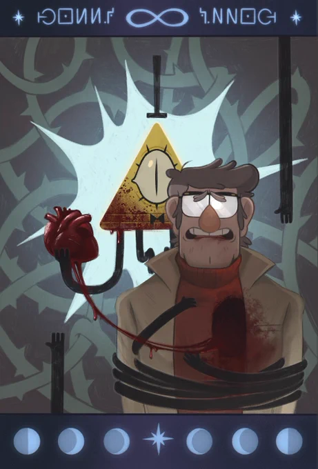 tw: blood My artwork for #GravityFalls
