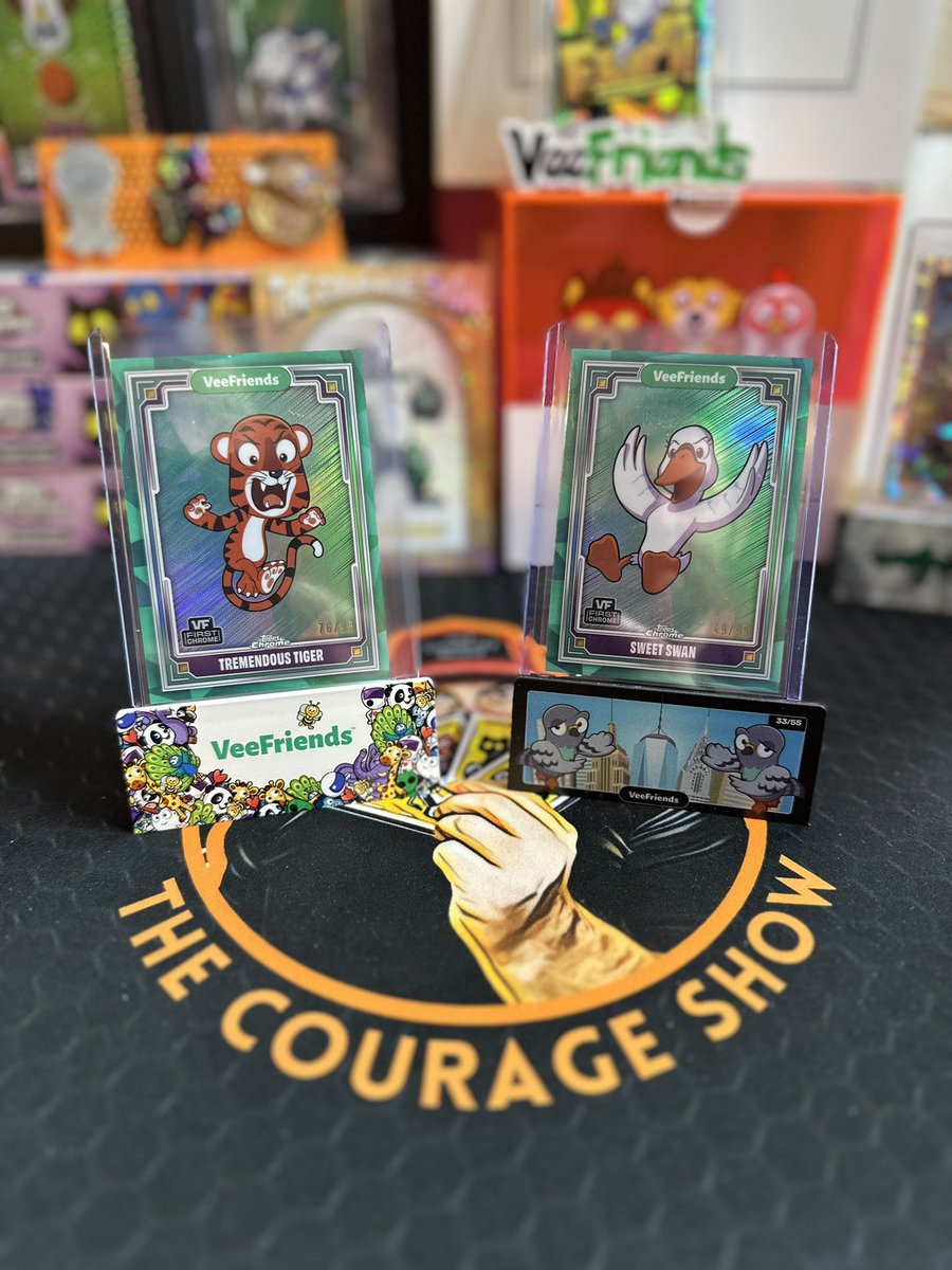 Josh Courage (@jcouragefit) on Twitter photo 🚨For Sale🚨
Tremendous Tiger 76/99
Sweet Swan 49/99
$35 each
$65 for both
<a href="/VeeFriendsCards/">VeeFriends Cards</a> <a href="/veefriends/">VeeFriends</a> 🚨For Sale🚨
Tremendous Tiger 76/99
Sweet Swan 49/99
$35 each
$65 for both
<a href="/VeeFriendsCards/">VeeFriends Cards</a> <a href="/veefriends/">VeeFriends</a>