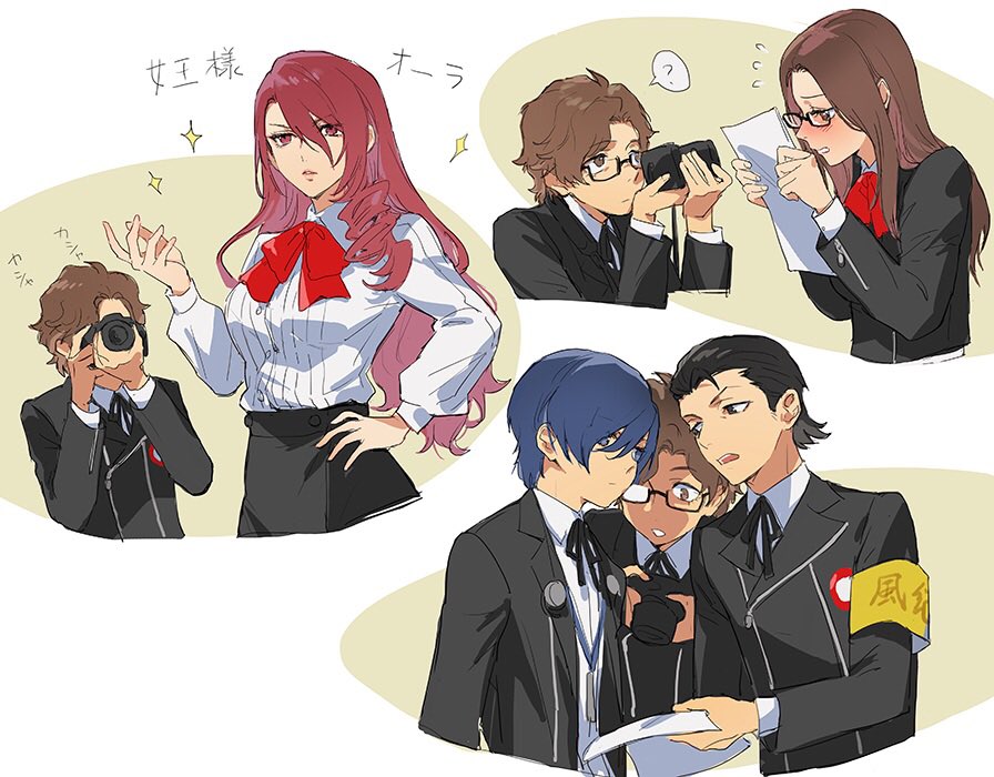 peien516's tweet image. お題箱 odaibako.net/u/PEIEN516 #odaibako
What if keisuke joined student council duties
