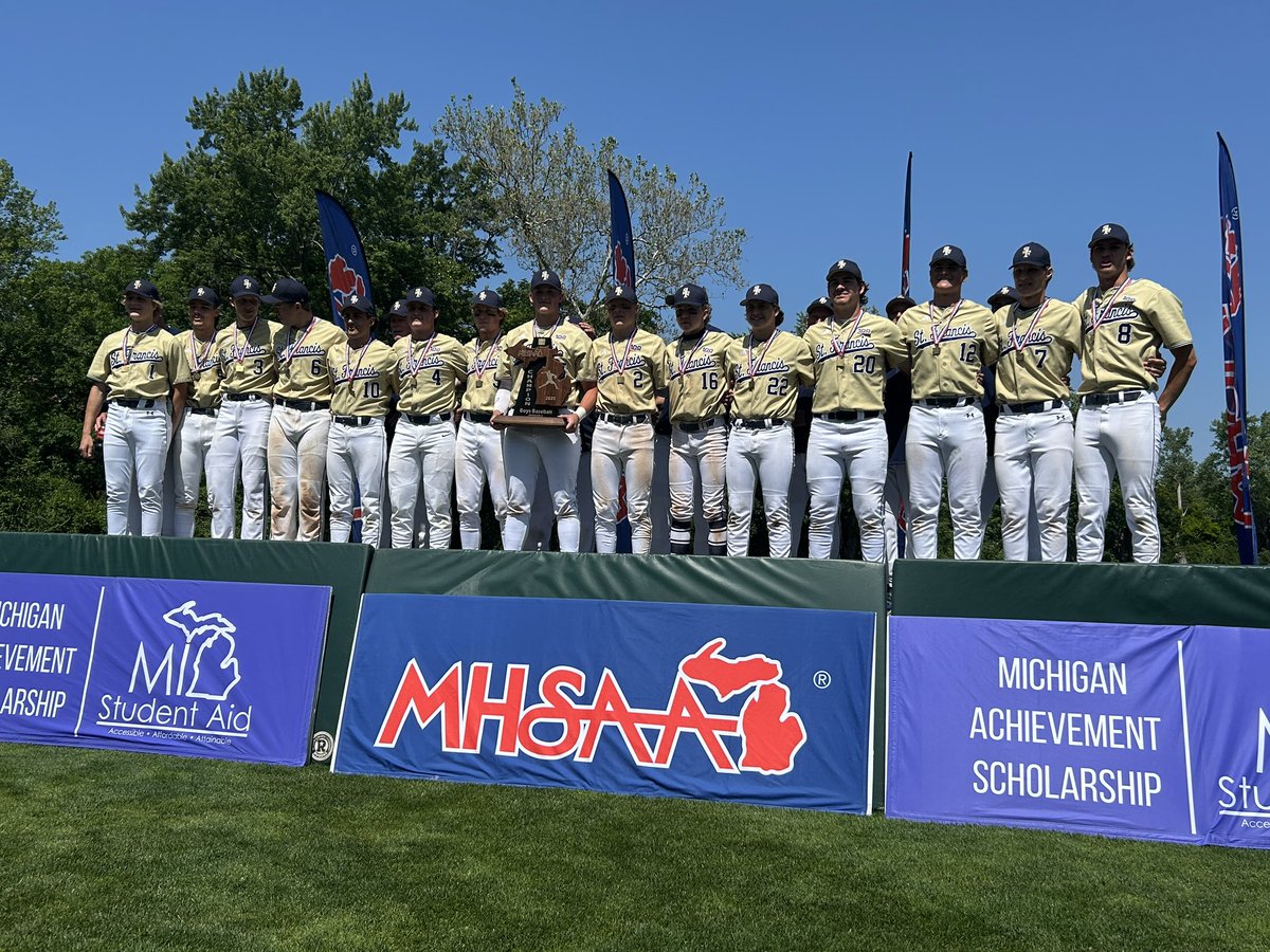 Your <a href="/MHSAA/">MHSAA</a> Division 3 baseball state champs!