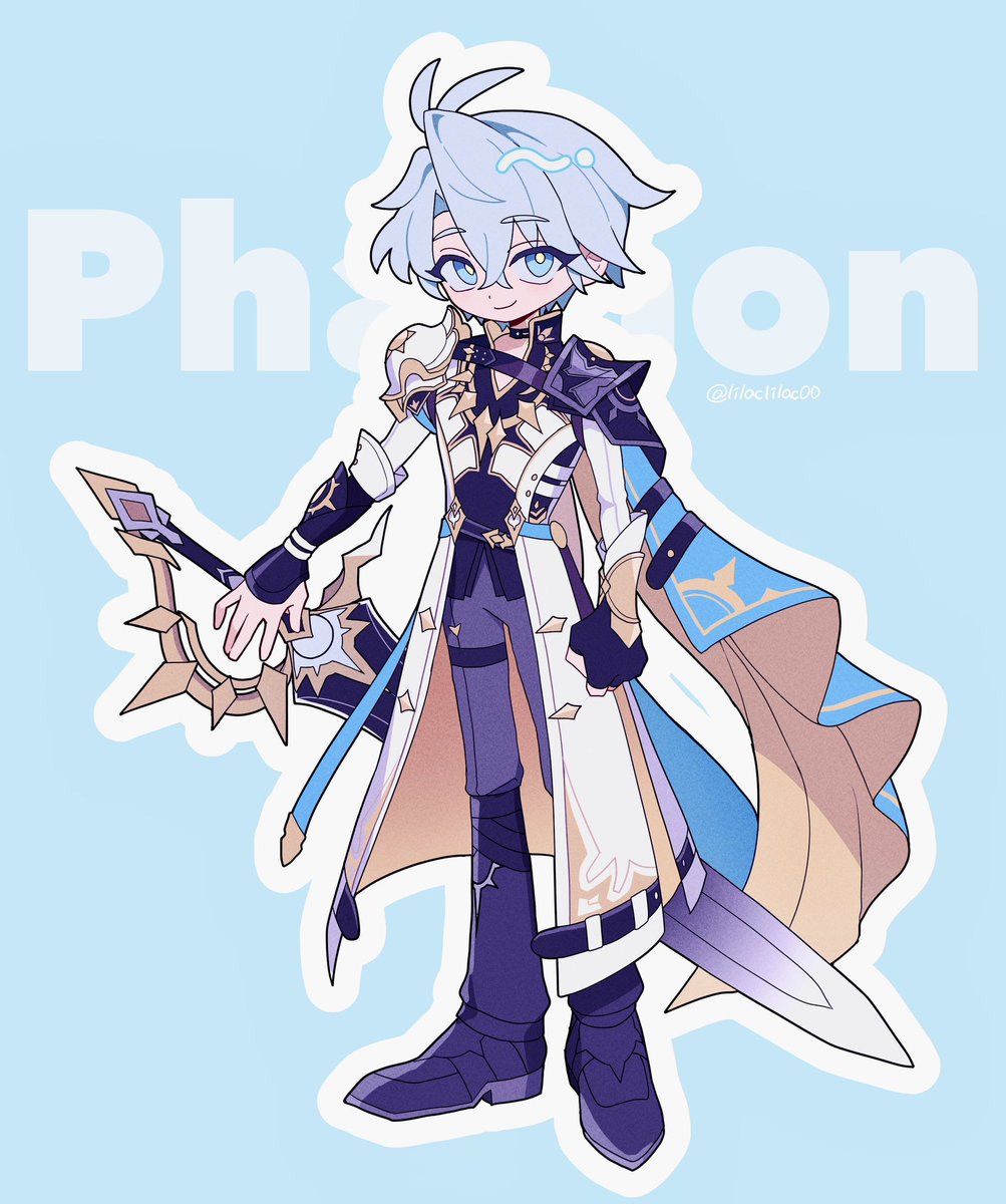 こういう絵柄もすき #Phainon