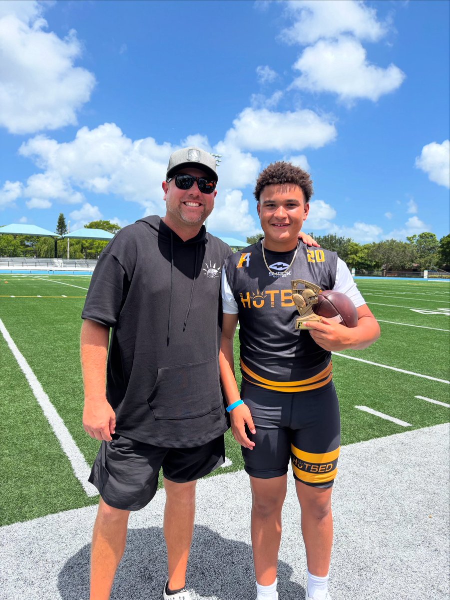 Thank you for a weekend of learning, competition, and growth! Took 2nd Place <a href="/Future4QB/">Future 4</a> in Miami, FL. <a href="/TheQBEngineer/">Drew Phillips</a> <a href="/FootballHotbed/">Football Hotbed</a> <a href="/Coach_Stanfield/">Stanfield Qb</a> <a href="/QBHitList/">QBHitList.com</a> <a href="/QBUniverseQBU/">QBUniverse</a> <a href="/QBIQsystem/">QBIQ™️</a>
