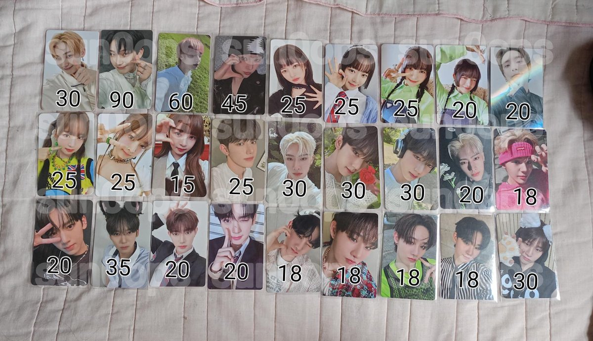 sun0ops's tweet image. VENDA - sunoo enhypen, rei ive, zhang hao ricky yujin zerobaseone zb1, yunseo junghyun evnne, junhee a.c.e

valores na imagem + frete
não faço reserva
o envio será a partir da próxima semana (23/06) ou dia 20 caso as agências abram
meus feedbacks estão no fixado