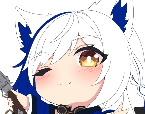 「途中なんだけど、このよづりさんのデフォルメめちゃくちゃ可愛く描けてると思うの」|水瀬なみ🌊のイラスト