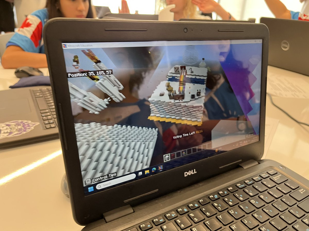 Zélia (@zeliamct) on Twitter photo #GirlWhoGame #Esports #Gaming Showmatch #MinecraftEDU <a href="/Minecraft/">Minecraft</a>
🎮 Timed Build Challenge (10mins)
#GameOn #McMOwls🦉
#TorontoGamesWeek <a href="/torontogameswk/">Toronto Games Week</a>
#xpgamesummit <a href="/XPGamingInc/">XP Gaming Inc.</a>
<a href="/DellTech/">Dell Technologies</a> <a href="/intel/">Intel</a> <a href="/MicrosoftEDU/">Microsoft Education</a> <a href="/KatPapulkas/">Katina</a>
@playcraftlearn <a href="/tdsb/">Toronto District School Board</a>
2/ #GirlWhoGame #Esports #Gaming Showmatch #MinecraftEDU <a href="/Minecraft/">Minecraft</a>
🎮 Timed Build Challenge (10mins)
#GameOn #McMOwls🦉
#TorontoGamesWeek <a href="/torontogameswk/">Toronto Games Week</a>
#xpgamesummit <a href="/XPGamingInc/">XP Gaming Inc.</a>
<a href="/DellTech/">Dell Technologies</a> <a href="/intel/">Intel</a> <a href="/MicrosoftEDU/">Microsoft Education</a> <a href="/KatPapulkas/">Katina</a>
@playcraftlearn <a href="/tdsb/">Toronto District School Board</a>
2/
