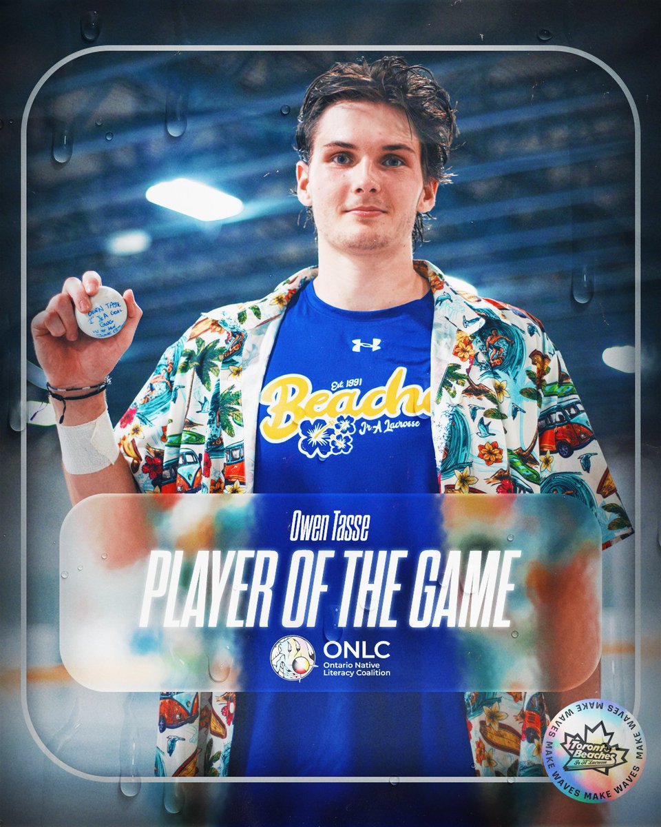 He played hero in the dying seconds last night, scoring his first career <a href="/TheOJLL/">The OJLL</a> goal in the process

<a href="/owentasse/">owen</a> was named Player of the Game in our win over K-W

Presented by <a href="/TurtlesBackONLC/">Turtle's Back Publishing</a> <a href="/ONLC1/">ONLC</a>