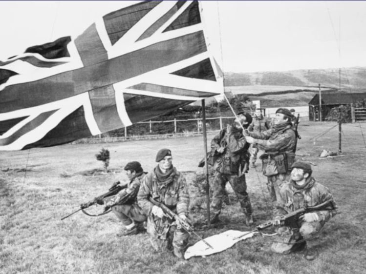 Falklands Heroes 
We thank them today.