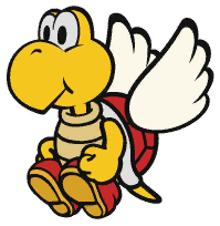Officiallythat2's tweet image. thinking how the koopas from paper mario games also suffered from the muzzle curve that sonic has for a while