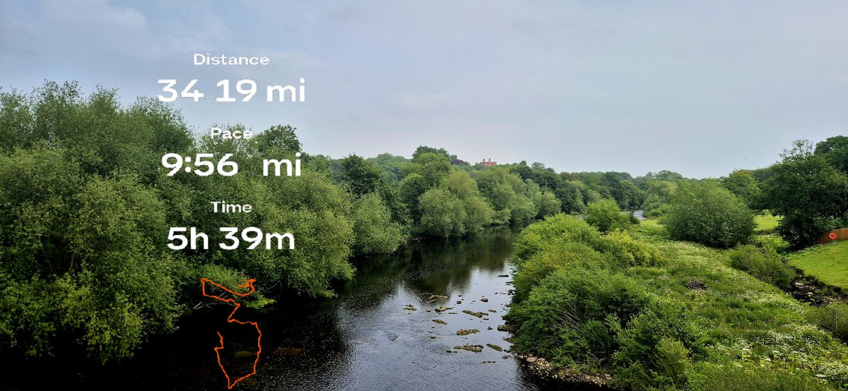 Saturday running views 👟 5 weeks today till Castle to Castle, running this three times 😬👟