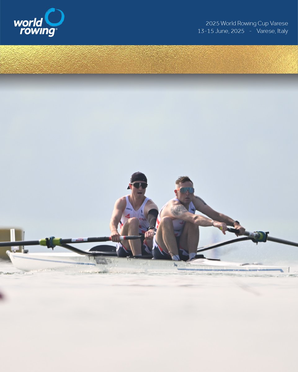 WorldRowing's tweet image. 🚩 A-FINAL : PR3 Men’s Pair (PR3 M2-) 

🥇 Gregoire Bireau (b), Laurent Cadot (s), France 
🥈 Marco Frank (b), Stanislau Litvinchuk (s), Italy 
🥉 Connor Smith (b), Joshua O'Brien (s), Great Britain 

#WorldRowingCup #WRCVarese