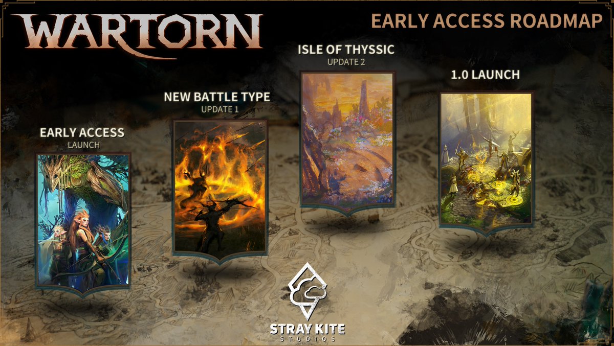 We’re excited to finally pull back the curtain and share the roadmap for Wartorn’s early access! 🗺️

Check out our latest blog post to learn more about our journey together: bit.ly/3Zv2tHk