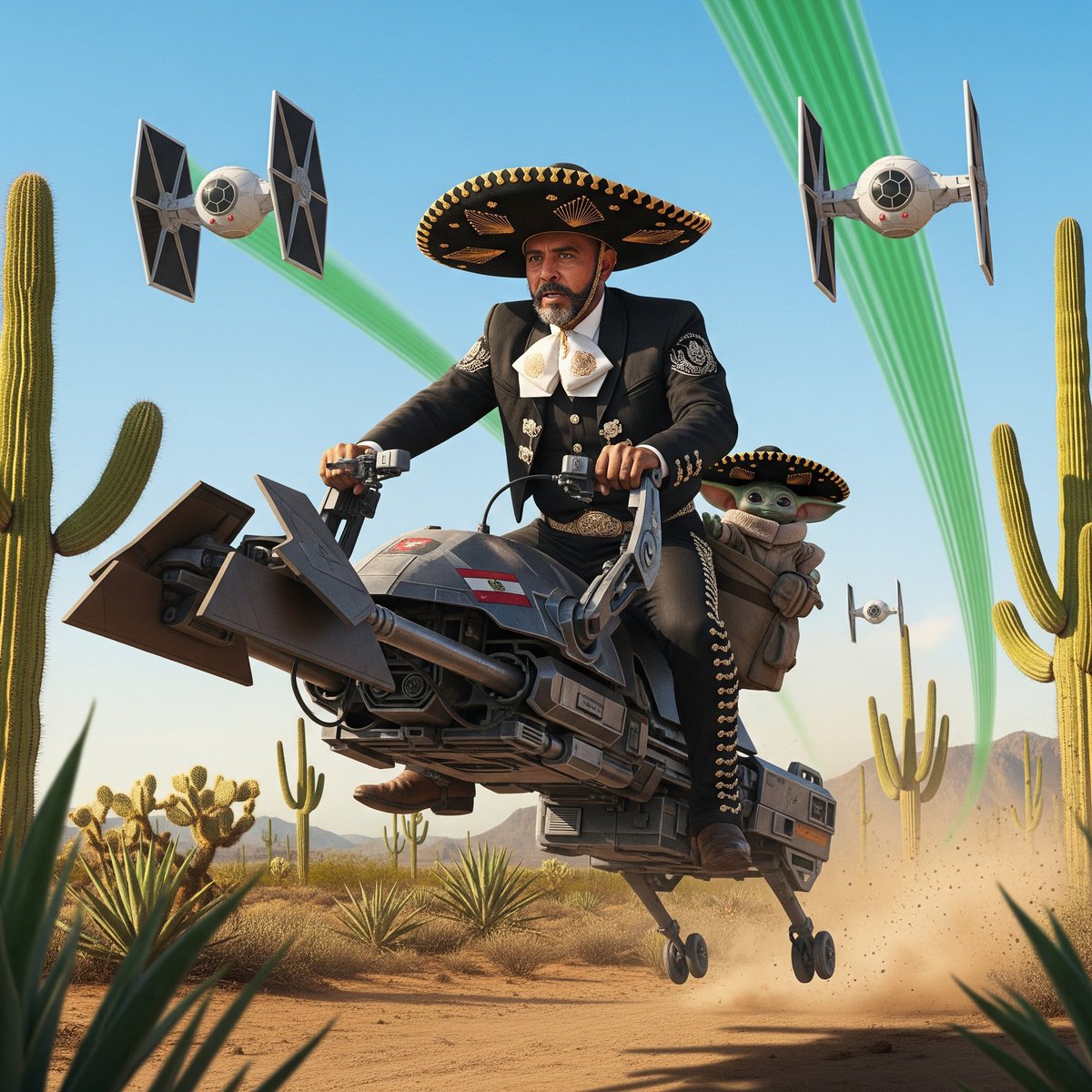 Been messing with AI a bit lately and well I don’t know if <a href="/GustavoArellano/">Col. Gustavo Arellano</a> was being channeled but his latest post reminded me of this little venture. Not necessarily Andor but hey.