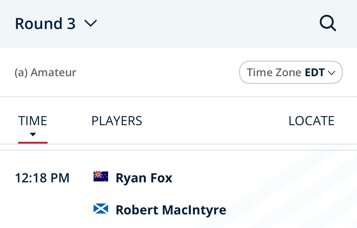 RBCCanadianOpen's tweet image. Ryan Fox and Robert MacIntyre — the last two #RBCCanadianOpen champions — are paired together for Round 3 of the 2025 @usopengolf
h/t @PGATOURComms