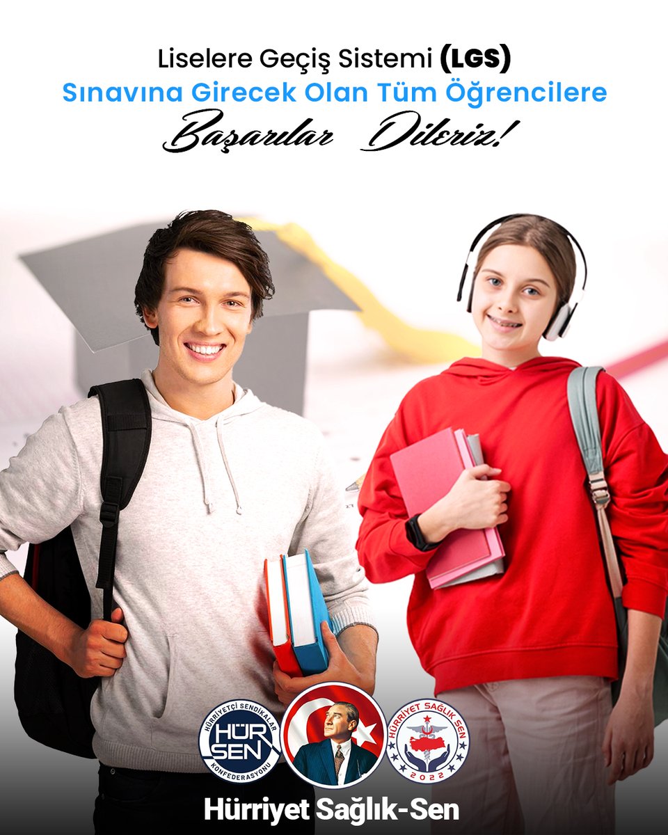 📚✏️ LGS’ye Girecek Tüm Evlatlarımıza Başarılar Diliyoruz!
Hayalinizdeki okula giden yolda emek verdiniz, çalıştınız, sabrettiniz… Şimdi kendinize güvenin ve elinizden gelenin en iyisini yapın. Unutmayın, bu sınav sadece bir başlangıç. Hepinize gönülden başarılar diliyoruz.

🌟