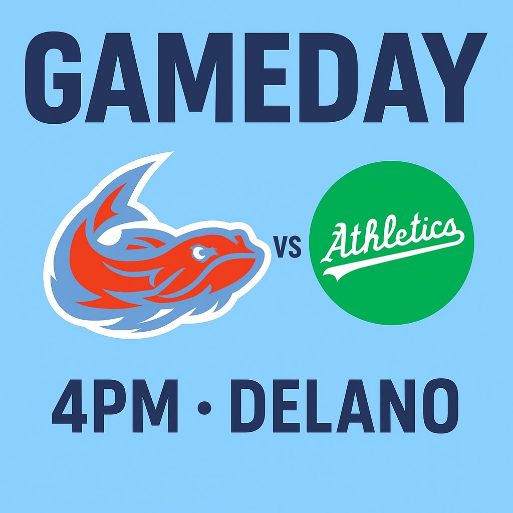 MUDCAT NATION, It’s GAMEDAY!
We’re rolling into Delano today for a heavyweight showdown with the Athletics at 4PM!
Bring the noise. Bring the snacks. Bring grandma. Let’s get weird. #MudcatMayhem🐟
#Howieiscatching🫩