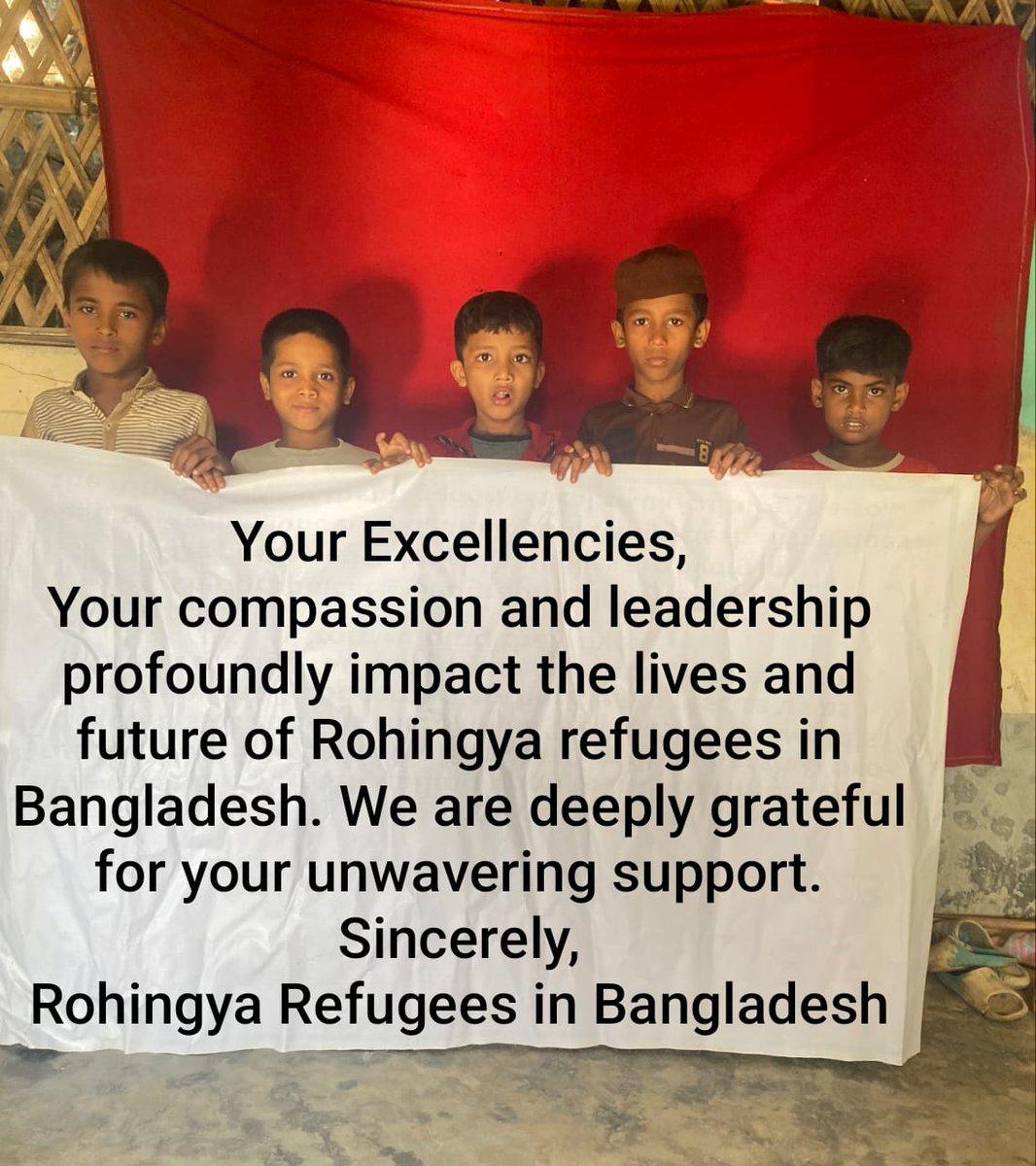RRANforRohingya's tweet photo. We are human beings, not forgotten numbers.
U.S., EU, UN — open your doors&your hearts.
It's time to resettle Rohingya refugees with dignity.
#RohingyaCrisis #ResettlementNow #ShowHumanity
#RefugeeResettlement #Rohingya https://t.co/ndJkeBrKuD