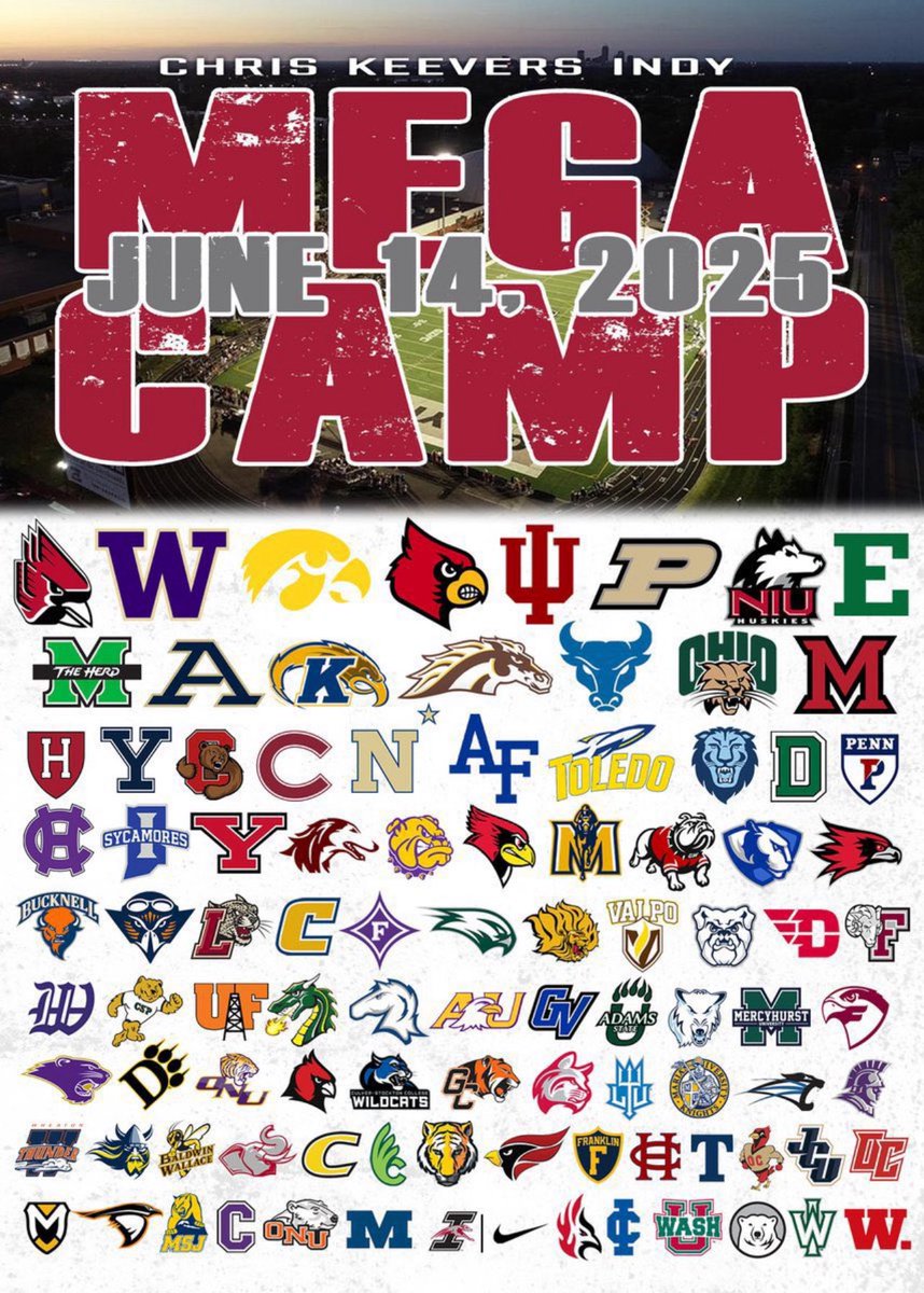 Excited to compete at <a href="/UIndyFB/">UIndy Football</a> will be at session 4.