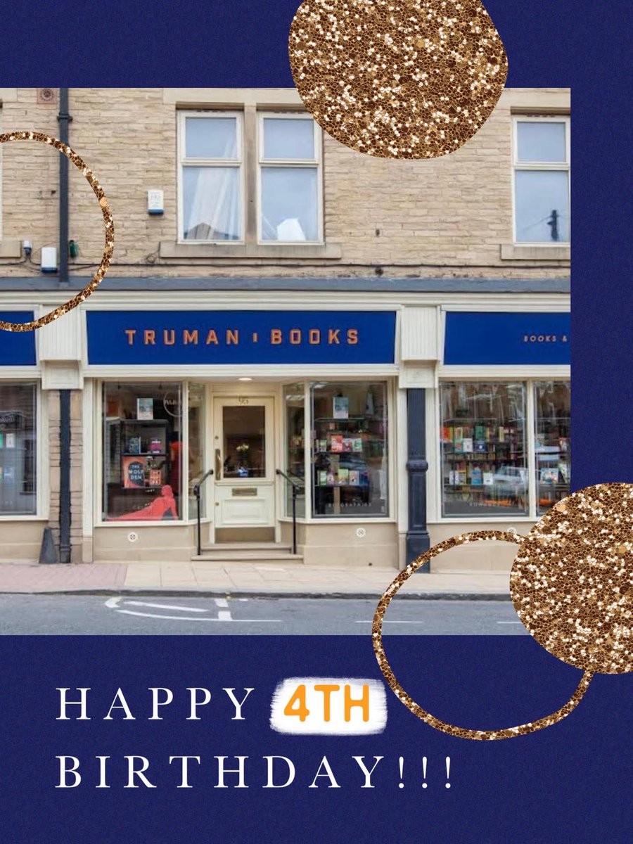 TrumanBooks's tweet image. 🎉 Not only is today our 4th birthday, it’s the start of Independent Bookshop Week. How’s that for an alignment?
#IndieBookshopWeek - @booksaremybag