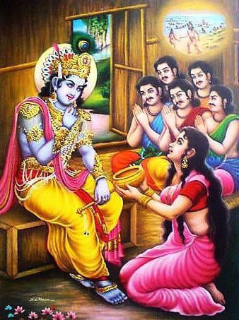 ದ್ರೌಪದಿಯ ಪಾತ್ರೆ !

ಯಾವುದೇ ಗೃಹಿಣಿಯು ಮನೆಯಲ್ಲಿ ಸಾಮಗ್ರಿಗಳು ಕಡಿಮೆ ಇರುವಾಗಲೂ ಅತಿಥಿಗಳ ಆದರಾತಿಥ್ಯ ಮಾಡಿ ಪ್ರಸನ್ನಗೊಳಿಸಿದರೆ ಅವರ ಬಳಿ ‘ದ್ರೌಪದಿಯ ಪಾತ್ರೆಯು’ ಇದೆ ಎಂದು ಹೇಳಲಾಗುತ್ತದೆ.

ಕೌರವರ ಯುವರಾಜ ದುರ್ಯೋಧನ ಹಾಗೂ ಅವನ ಮಾಮ ಶಕುನಿಯು ಕಪಟದಿಂದ ಪಾಂಡವರ ರಾಜ್ಯವನ್ನು ಕಸಿದುಕೊಂಡಿದ್ದರು
👇 hindujagruti.org/hinduism-for-k…
#Iran