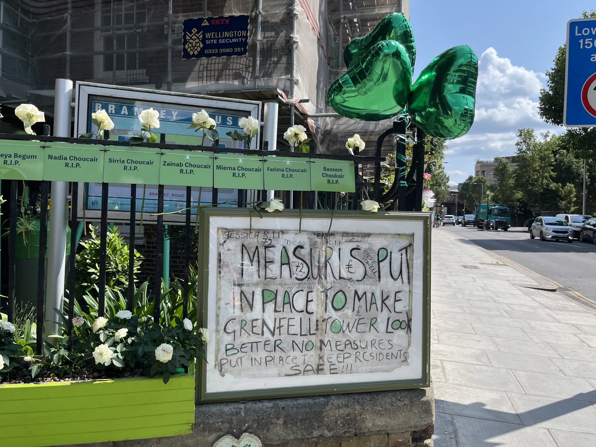 Prof Durka Dougall (@durkadougall) on Twitter photo Deeply moving to spend time with <a href="/GrenfellUnited/">Grenfell United</a> on 8th anniversary of the #Grenfell tower tragedy where 72 precious lives were so tragically lost. Have lessons been learnt? Are things really much better? I’m not sure. <a href="/grenfellinquiry/">Grenfell Tower Inquiry</a> #prevention #realchange Deeply moving to spend time with <a href="/GrenfellUnited/">Grenfell United</a> on 8th anniversary of the #Grenfell tower tragedy where 72 precious lives were so tragically lost. Have lessons been learnt? Are things really much better? I’m not sure. <a href="/grenfellinquiry/">Grenfell Tower Inquiry</a> #prevention #realchange