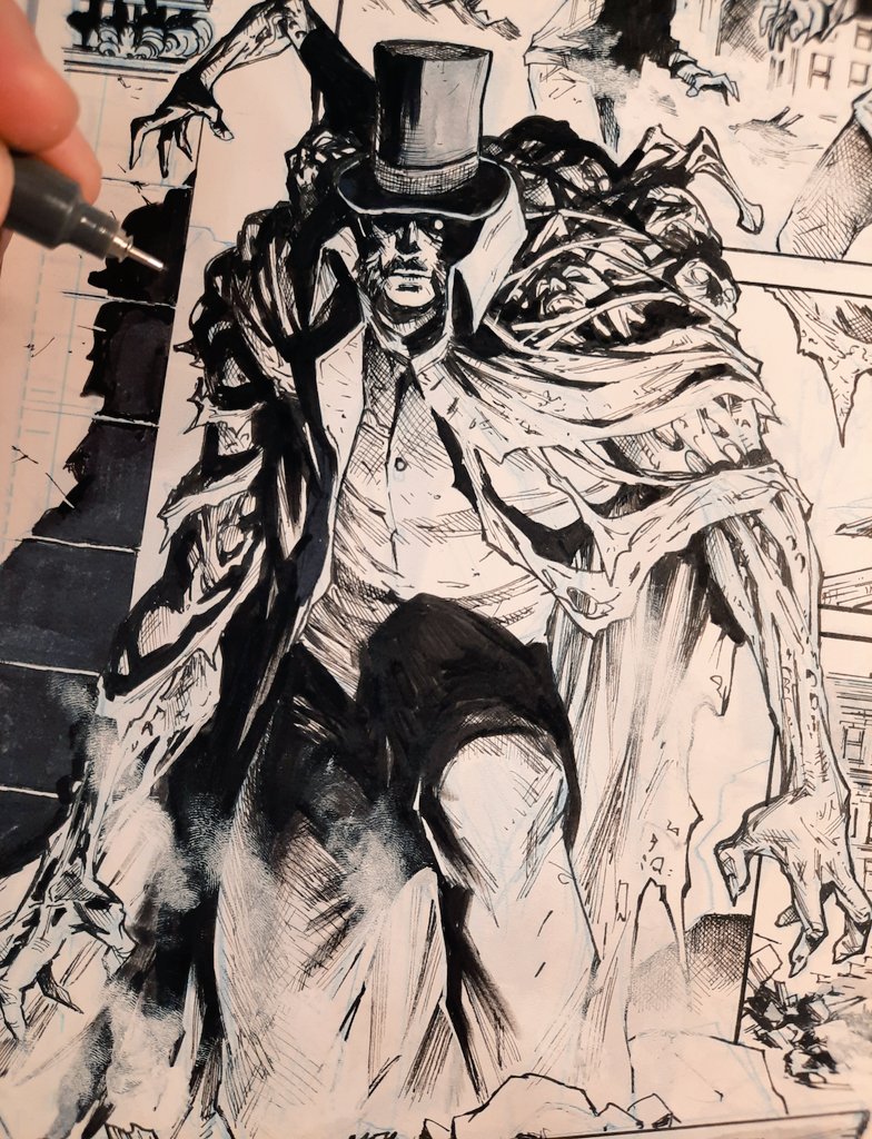 Mikemaluk's tweet image. Memento sneak peek!! ✍️🦇👀
From @dcofficial Batman and Robin #23 with @PhillipKJohnson
#DCComics #drawingcomics #batman #wip