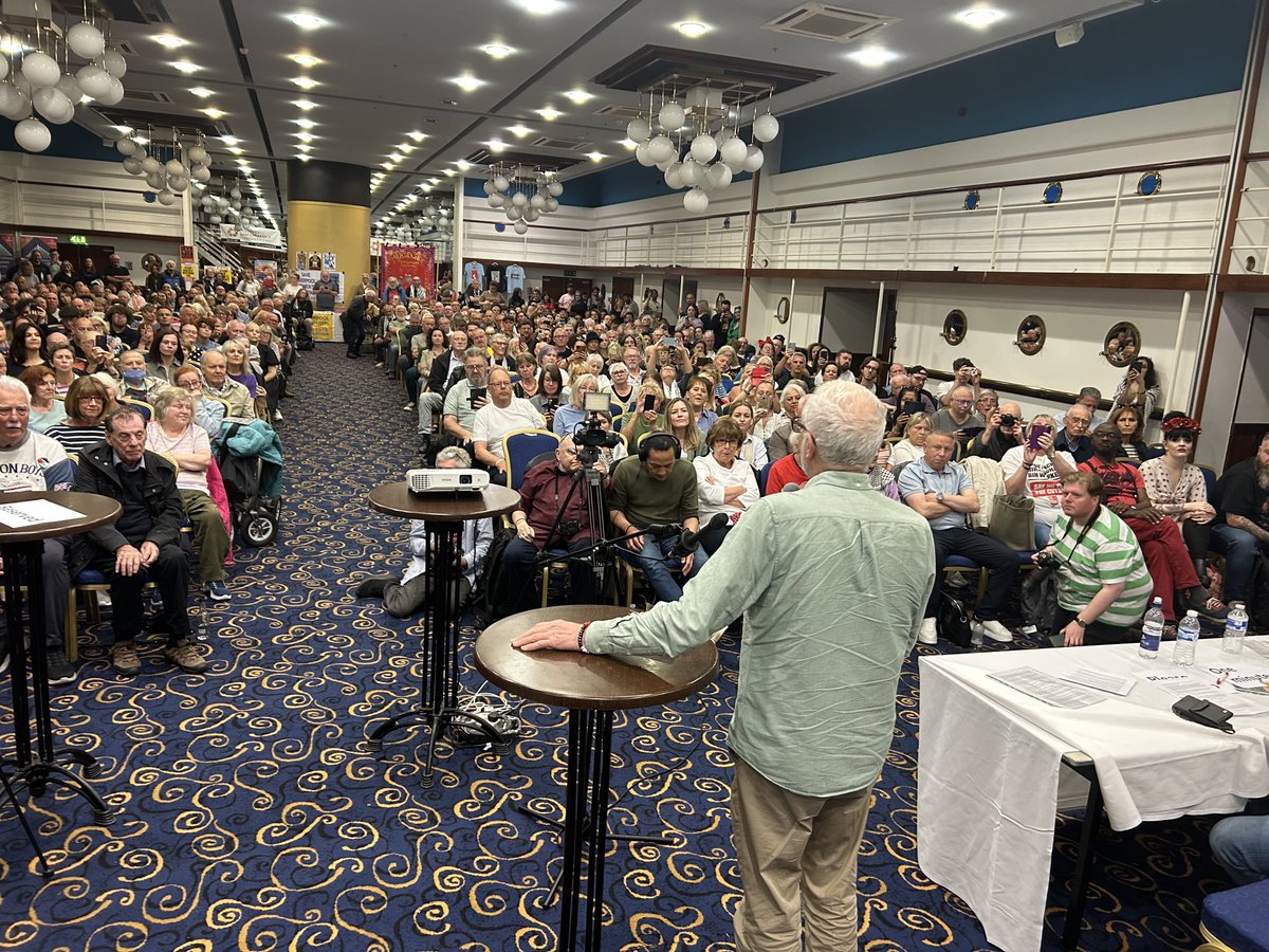 mygibbo's tweet photo. The ⁦@LIndependents⁩ rally in Liverpool today.

550 people listening to Jeremy Corbyn and other speakers. https://t.co/D3m5v4FyEQ