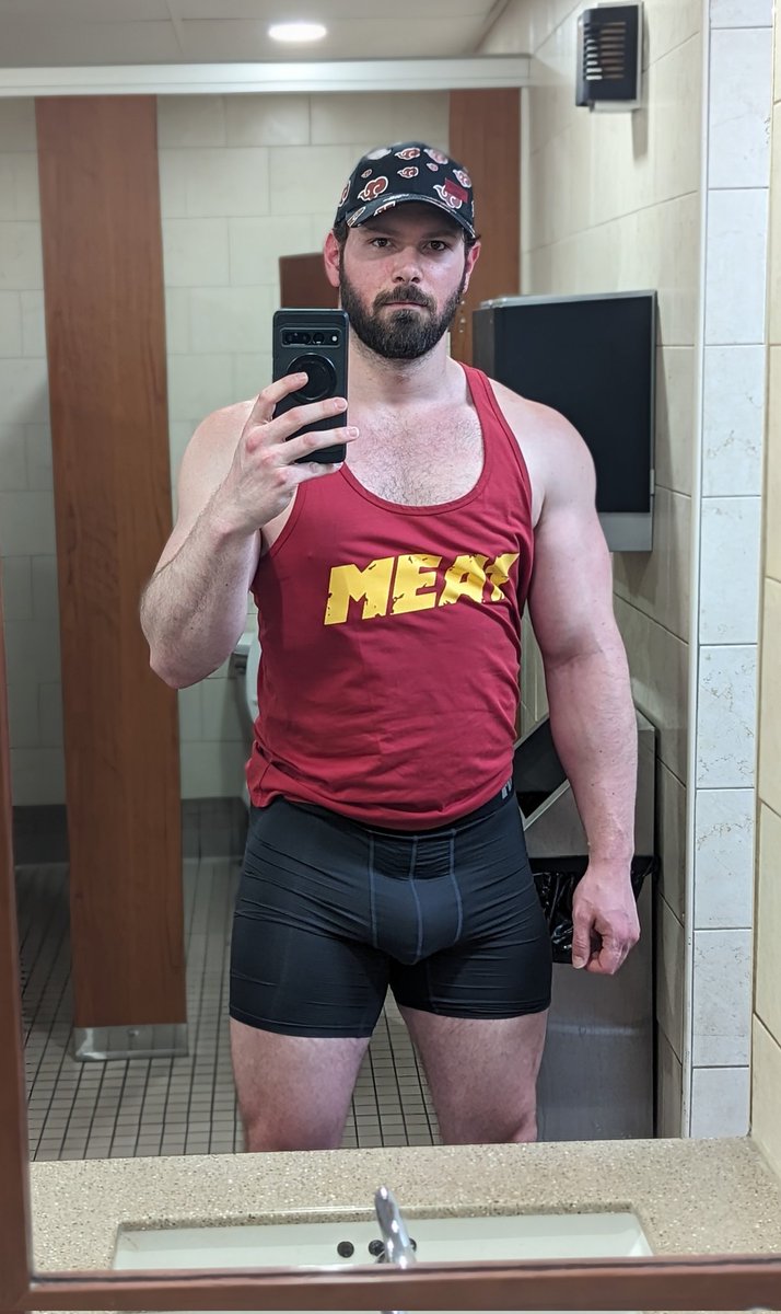 New Meat compression shorts for leg day