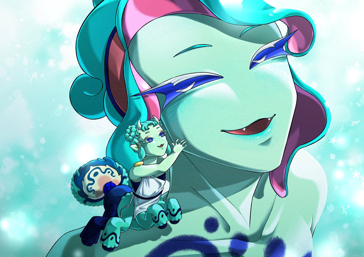 #옥토몬스터
서로를 지키는 스킬라와 아라크네