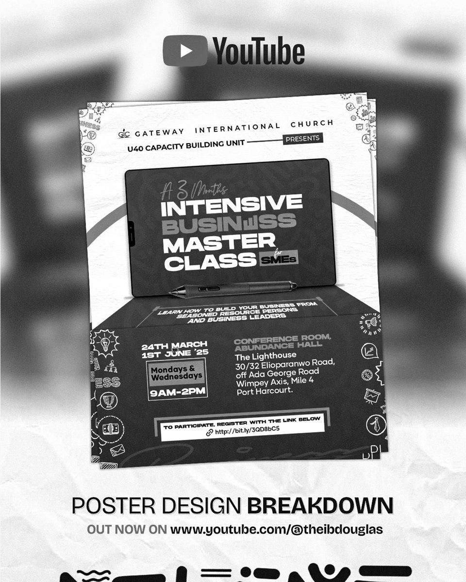 realibdouglas's tweet image. So I decided to switch up the Poster Breakdown Series a little bit for ma CDR People! 😎
.
Hope you'll find it useful. 😊
Biko, forgive me for the audio 🙏🏼😭
Working on it to make it better for my next video.
See ya in the YT comments ma people.✌🏼😎💙
Link 👇🏼
