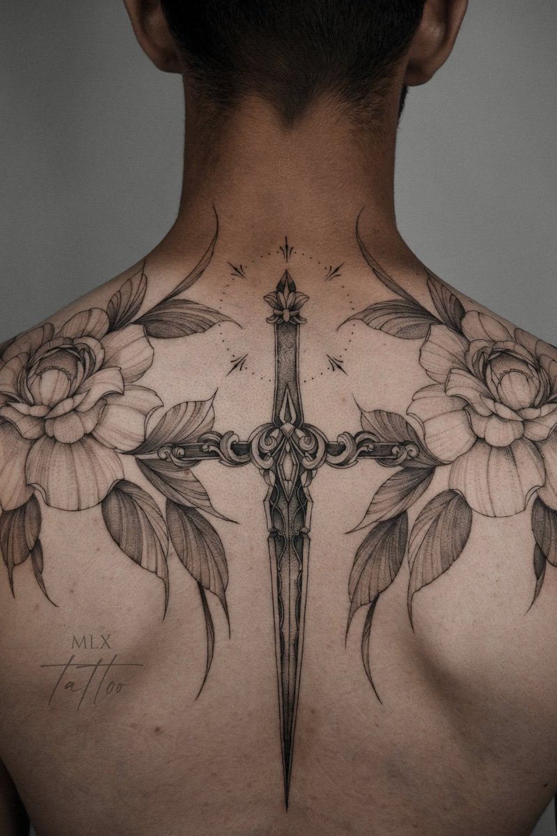 mlxart's tweet photo. Here’s the tattoo I finished today ! 🥺 https://t.co/iw5eV4Dll1