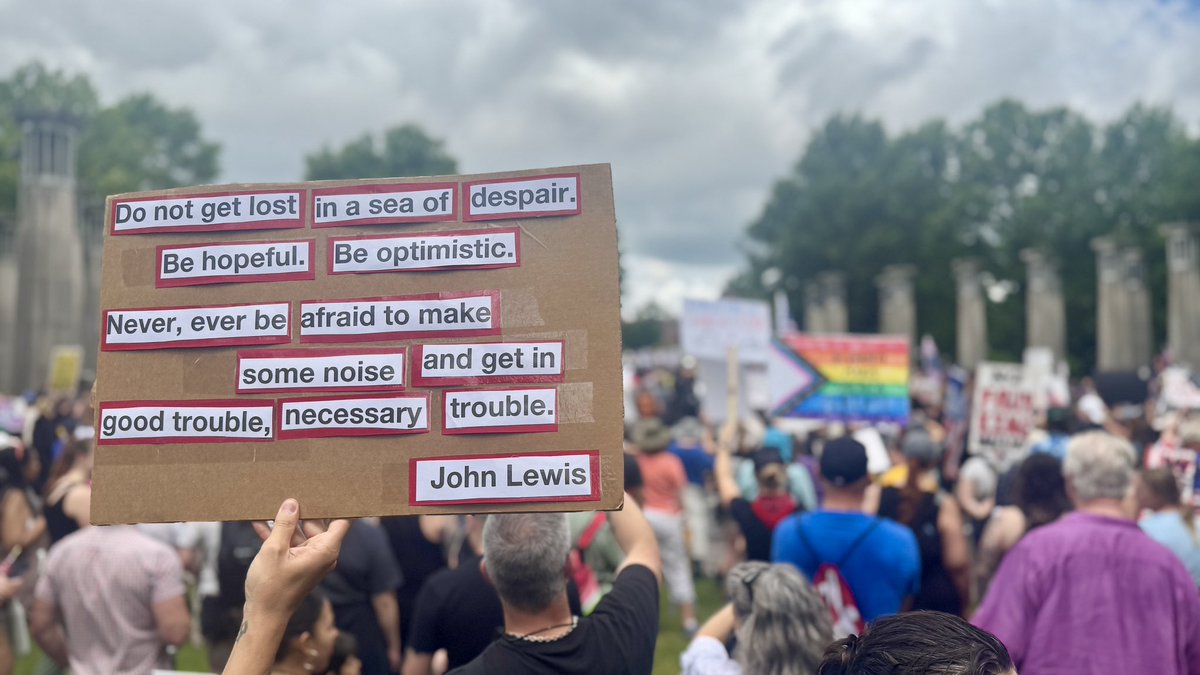 In Nashville No Kings - #NoKings  #NoKingsProtest