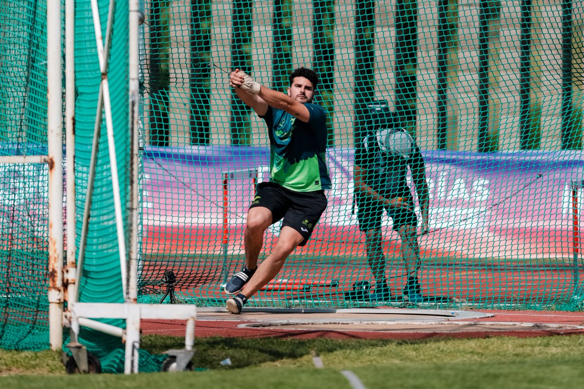 Martillo 🚹#CEclubes #LigaJOMA 
𝗗𝗶𝘃𝗶𝘀𝗶𝗼́𝗻 𝗱𝗲 𝗛𝗼𝗻𝗼𝗿 (𝘁𝗶́𝘁𝘂𝗹𝗼)

1º Alberto González <a href="/UnicajaAtletism/">Unicaja Atletismo</a> 68.93 m

📊 bit.ly/4kxXM84 
📺 <a href="/LaLigaPlus/">LALIGA+</a>