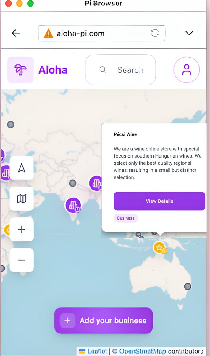 PiByChristian's tweet photo. 🚨SPOTLIGHT ON PI NETWORK ECOSYSTEM
Introducing: Aloha
A powerful dApp designed to help you search and connect with businesses that accept $Pi both online and in person! 🌍✨
A short thread on how Aloha is changing the game 🧵👇
#PiNetwork #BuiltOnPi $TON $ICE #Web3 #Bitcoin https://t.co/YP8wg3uBr3