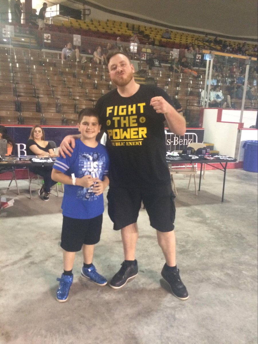 Chris Sanders (@chrissandersoff) on Twitter photo I went to my first ever Indy show in 2017 at 12 years old because <a href="/TJMarconi/">Public Enemy #1 TJ Marconi</a> was the biggest heel on GTS Wrestling. All these years later I get to interview him.
Hey <a href="/GrimsToyShow/">GRIM: Leader of BELT FEDERATION</a>, you started it all. I think we have to make one happen soon! I went to my first ever Indy show in 2017 at 12 years old because <a href="/TJMarconi/">Public Enemy #1 TJ Marconi</a> was the biggest heel on GTS Wrestling. All these years later I get to interview him.
Hey <a href="/GrimsToyShow/">GRIM: Leader of BELT FEDERATION</a>, you started it all. I think we have to make one happen soon!