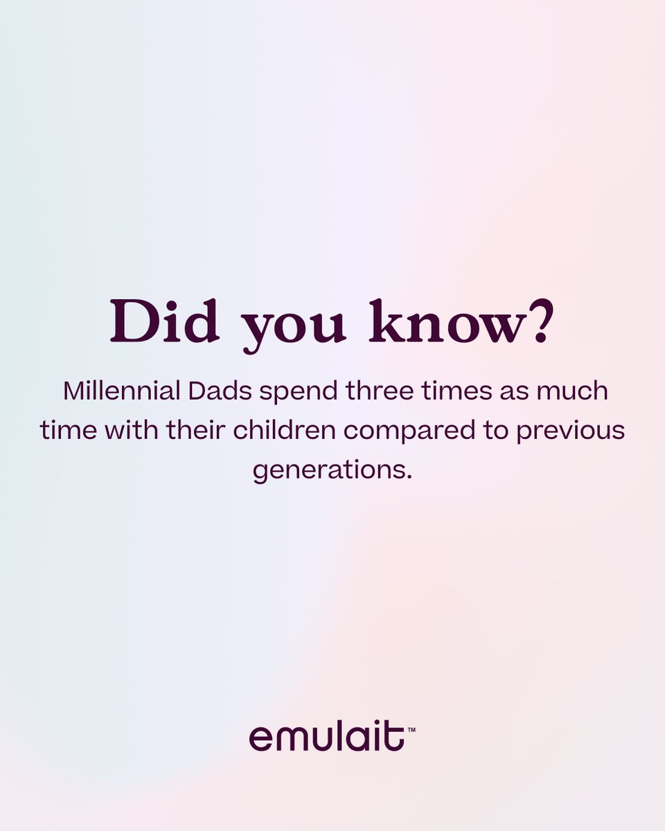More time. More presence. More heart. Here’s to the dads raising the bar!

#dads #millennials #fatherhood #dadlife #parenting #fathersday