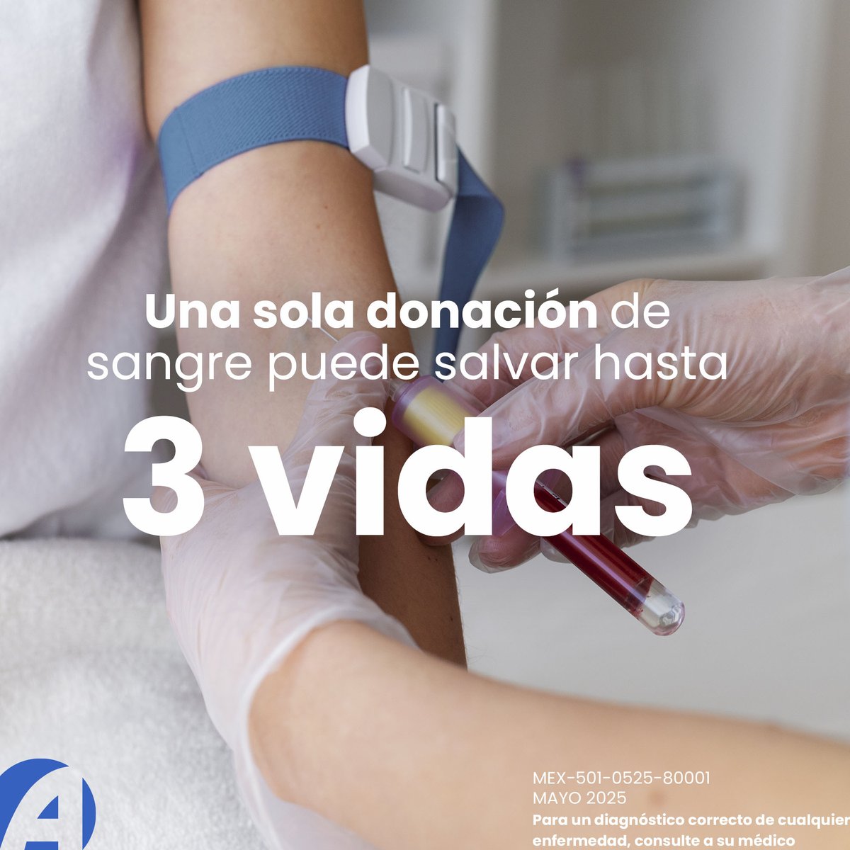 En el #DíaMundialDelDonanteDeSangre reconocemos a quienes, con su generosidad, salvan vidas. Una sola donación puede marcar la diferencia para pacientes con enfermedades graves.