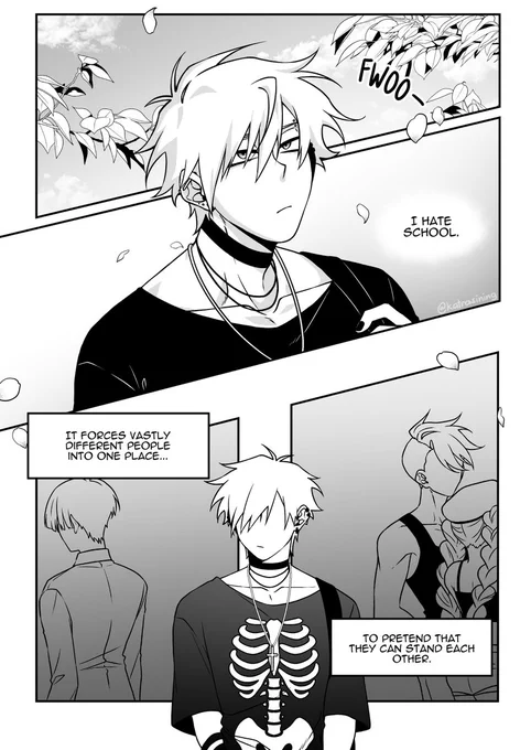 💙 #ivantillweek2025 💚
DAY 1: SPRING/sick

I'll be doing a continuous jockemo comic throughout the week! All updates will be added under this one ^^💕
#ALNST #에이스테 #ivantill 