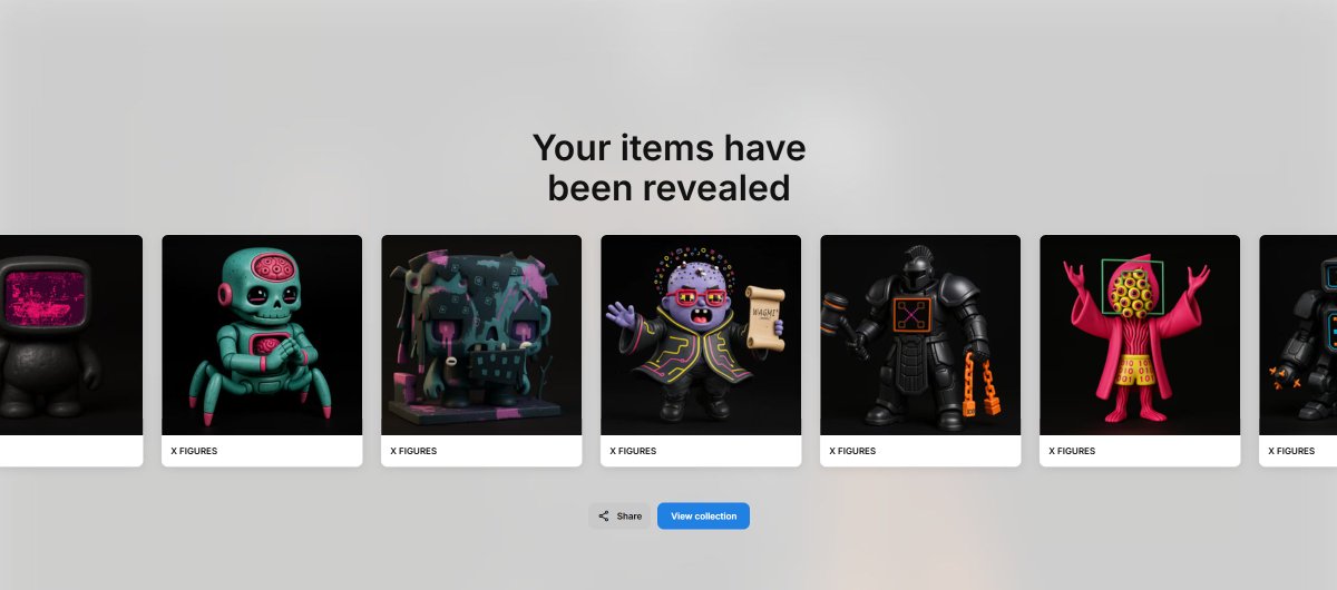 X FIGURES has been revealed on <a href="/opensea/">OpenSea</a>