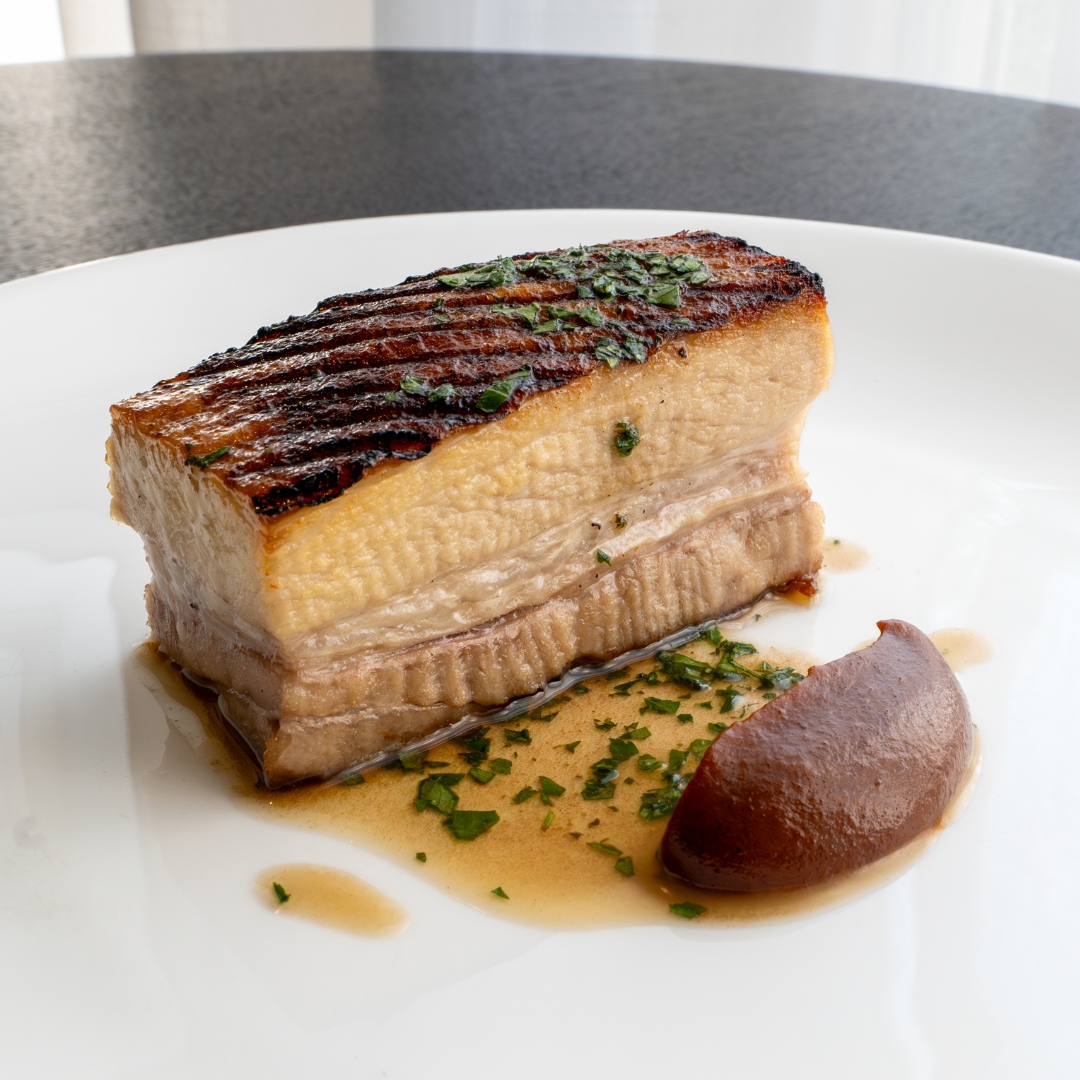 Grilled Pork Collar.

Book online, email dine@blasrestaurant.com or call 01437 725 555.

#blasrestaurant #celticcollection #finedining #pembrokeshire #alacarte #pembrokeshirefood
