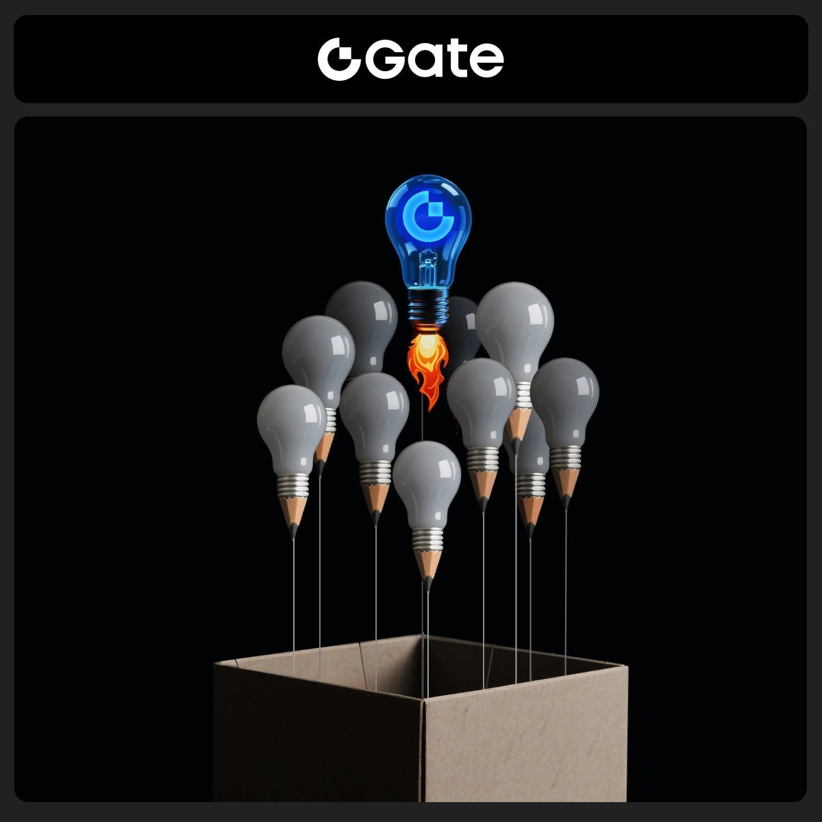 #Crypto success favors those who think differently and trade smarter.

💡 gate.com/trade