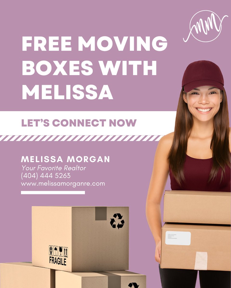 MelissaMorganRe's tweet image. Perk alert! 📦 When you hire me as your realtor, I’ll hook you up with FREE moving boxes—because packing is enough of a headache already. 

#ClientPerks #FreeMovingBoxes #StressFreeMove #MelissaMorgan #YourFavoriteRealtor #MovingMadeEasy
