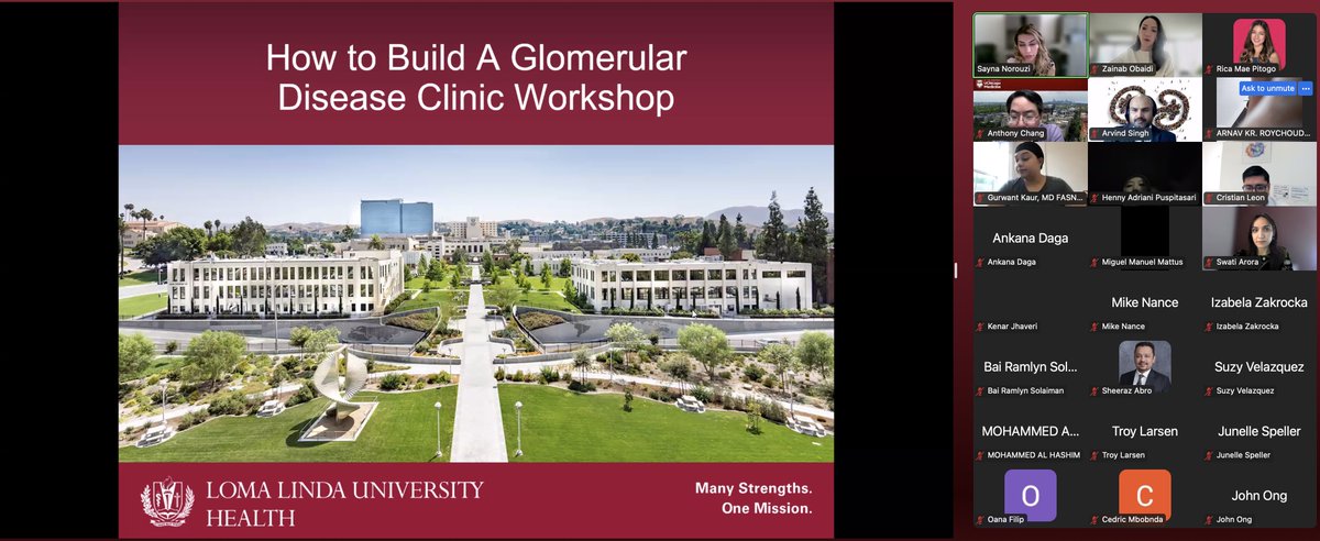 What strategies can you use to grow referrals for your glomerular disease clinic? How have you collaborated with others to extend your reach?

Join to hear honest and straightforward insights from our expert faculty.

Register here: glomcon.org/for-mds/gn-cli…

#GlomCon