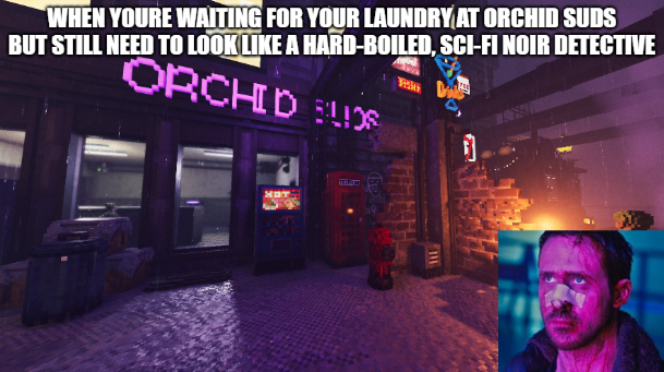 You've become your detective persona...