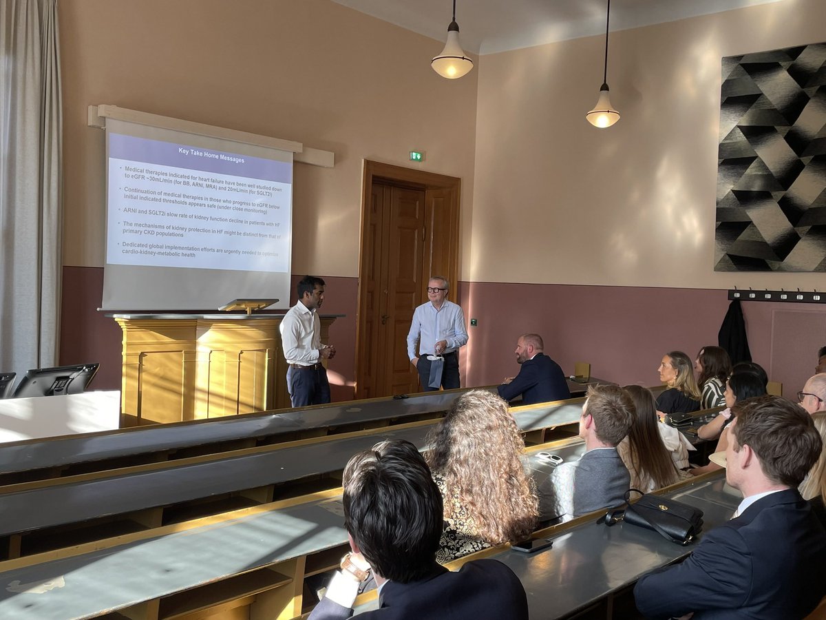 CRG_Norway's tweet image. This year’s summer seminar was one for the books with world class speakers @mvaduganathan and @oyvlie talking about the interaction between heart and kidney and how to interpret clinical trials!  🙏 thank you