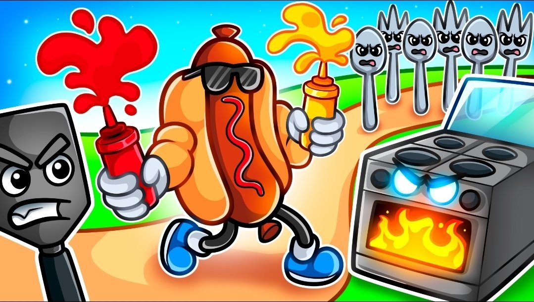 Can any one of my old fall guys acquaintances make art in this style?

Or if you have a friend that can, let me know. It'd be a weekly paid position to recreate these thumbnails for a roblox game.