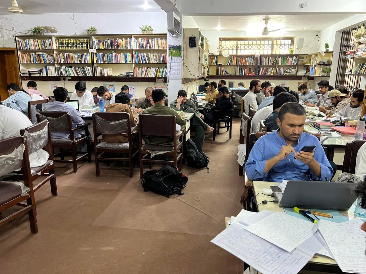 کتابیں انسان کی بہترین دوست ہیں۔" 📚 ایک مستقل لائبریری قوم کی ترقی کی بنیاد ہے #ہماری_لائبریری_کرائے_کا_مکان
<a href="/hamzashafqaat/">Muhammed Hamza Shafqaat</a> <a href="/ZiaKhanqta/">Zia Khan (#SocialChange)</a> <a href="/DrLalKhanKakar/">Dr. Lal Khan Kakar</a> <a href="/zobaida_jalal/">Zobaida Jalal</a>